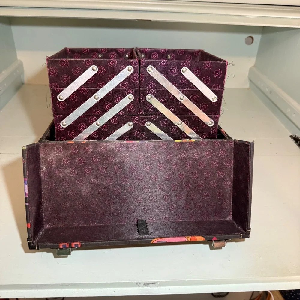 Caboodles Makeup Train Case Organizer Cosmetic Bag‎ Handbag Fashion Heels Purses
